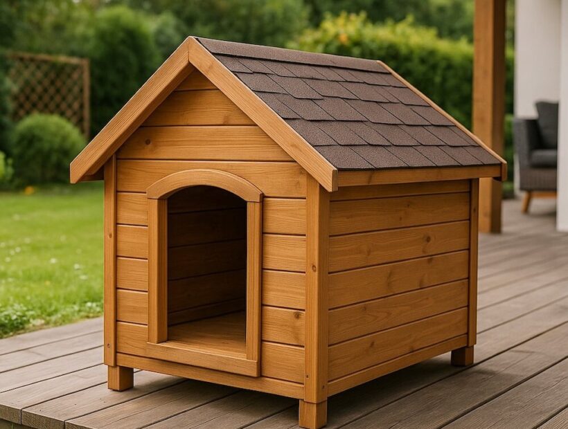 Buda dla psa – projekt do wykonania DIY. Instrukcja krok po kroku