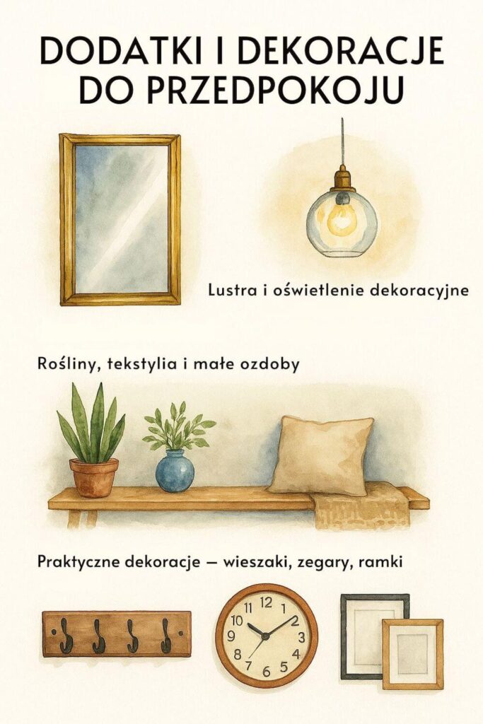 Pomysły na przedpokój - dodatki i dekoracje 