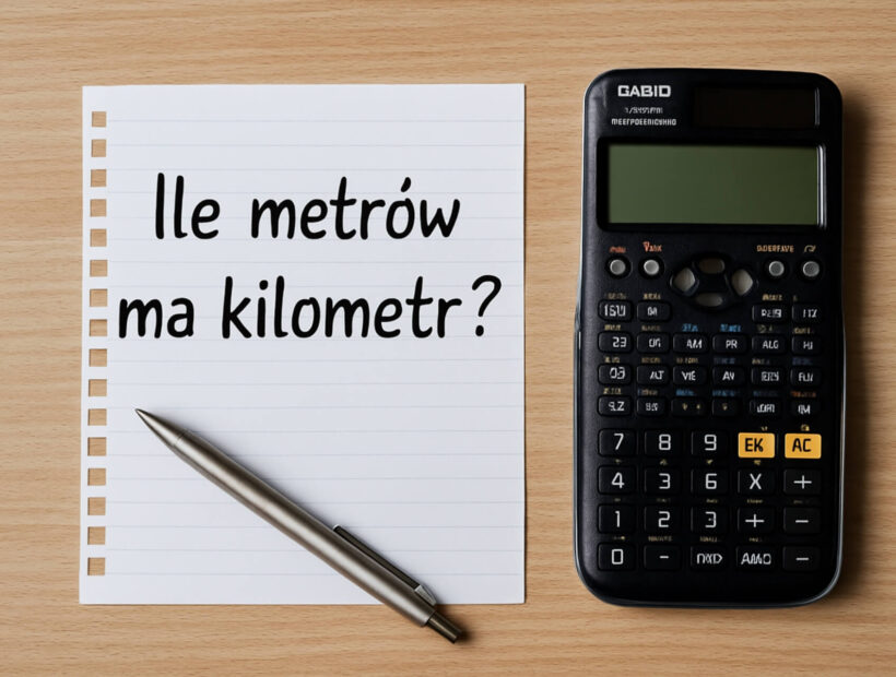 Ile metrów ma kilometr? Kalkulator online