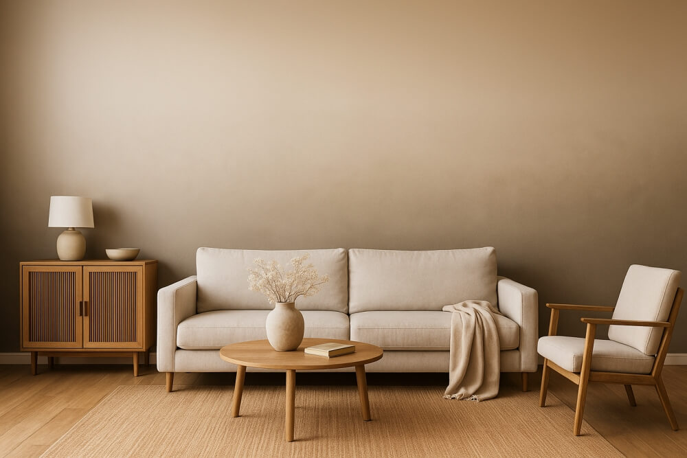 modne kolory ścian galeria zdjęć w stylu ombre 