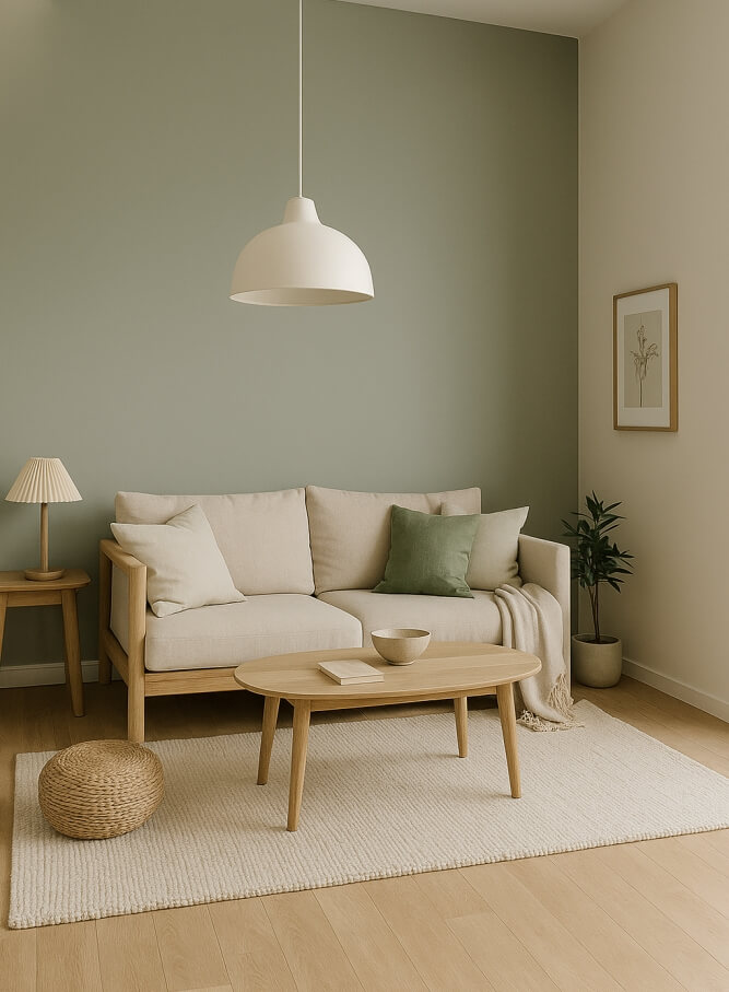 modne kolory ścian galeria zdjęć w estetyce skandynawskiej 