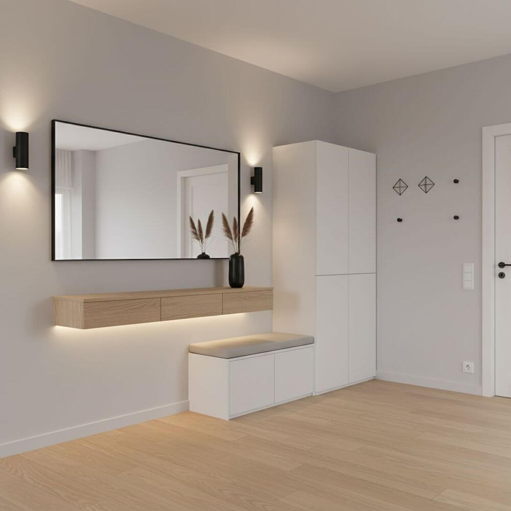 Pomysły na przedpokój w stylu nowoczesnym