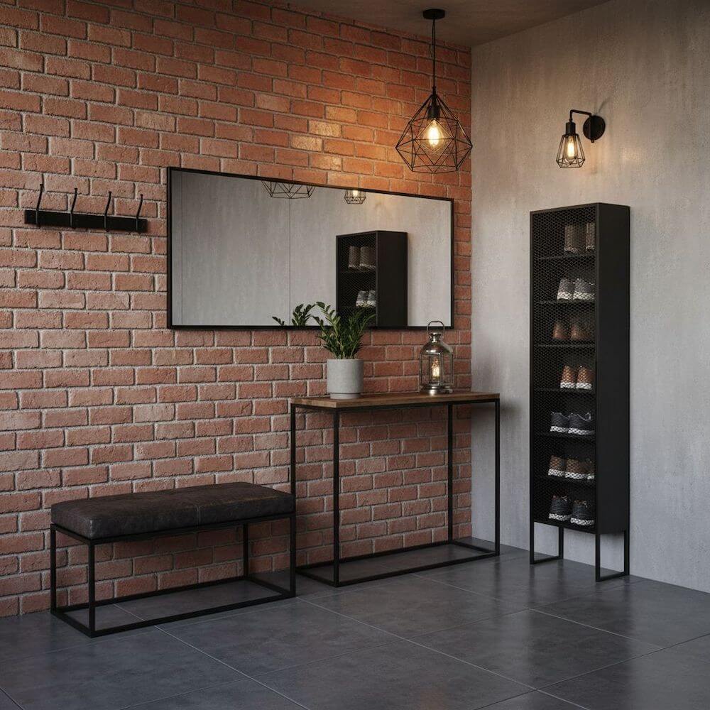 Pomysły na przedpokój w stylu industrialnym