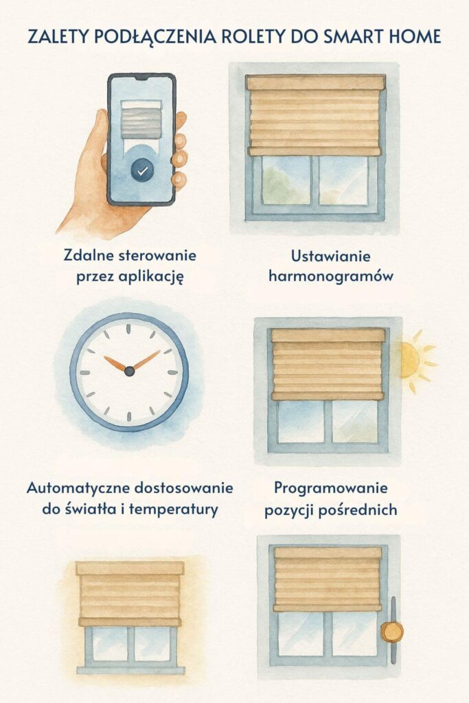 Zalety podłączenia rolety do Smart Home