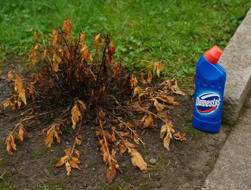 Domestos na chwasty – działanie, skuteczność, konsekwencje