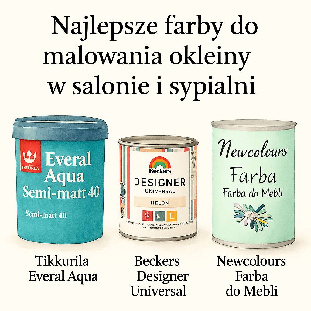 najlepsza farba do malowania mebli z okleiny w sypialni
