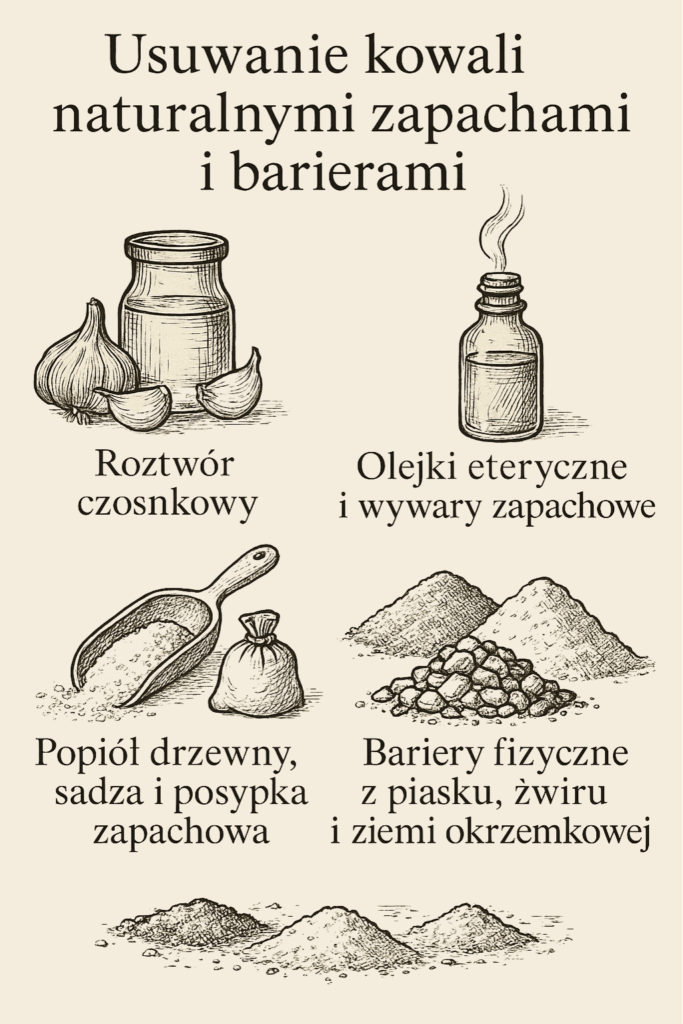 kowal bezskrzydły – jak się ich pozbyć zapachami
