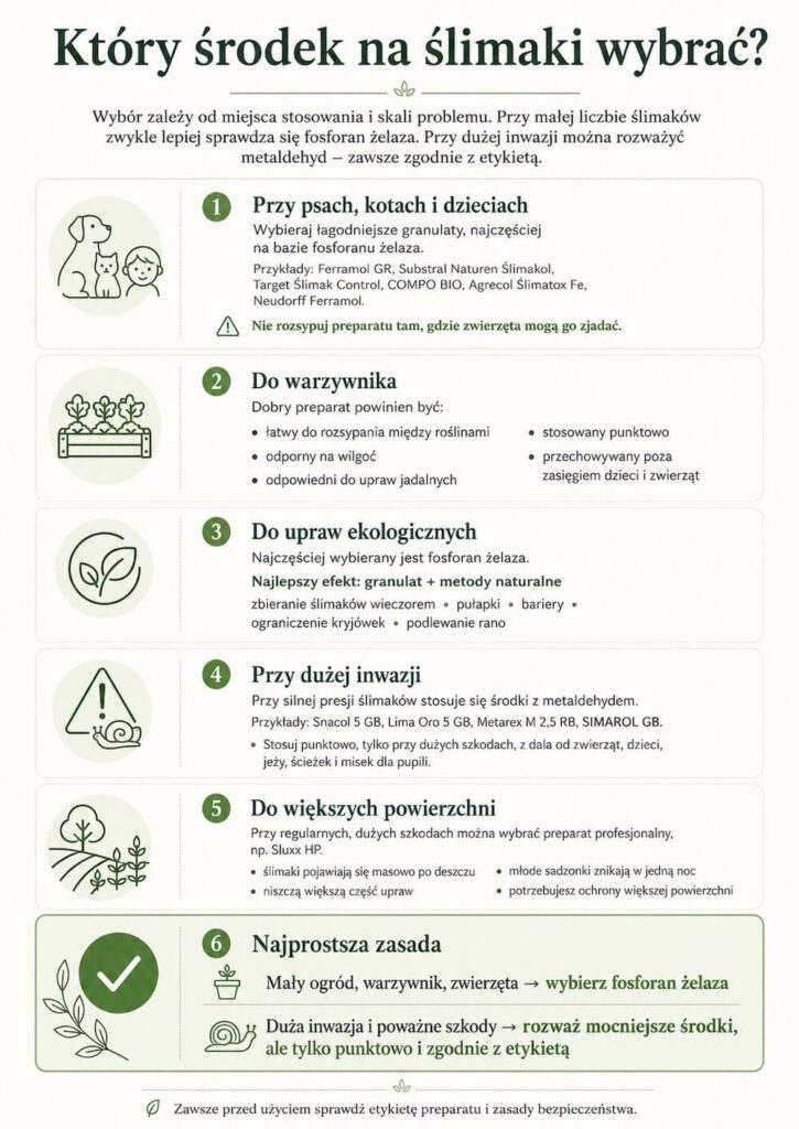 Jaki środek na ślimaki wybrać? Najskuteczniejszy środek na ślimaki - co wybrać?