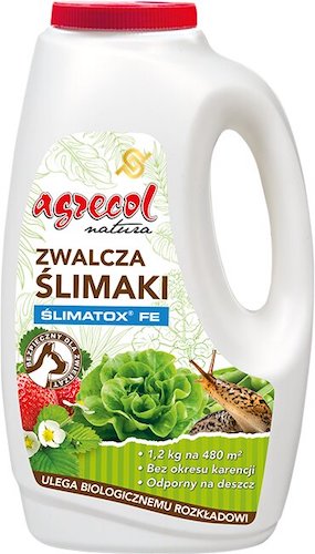 Agrecol Ślimatox Fe na inwazję ślimaków Najskuteczniejszy środek na ślimaki - Agrecol Ślimatox Fe