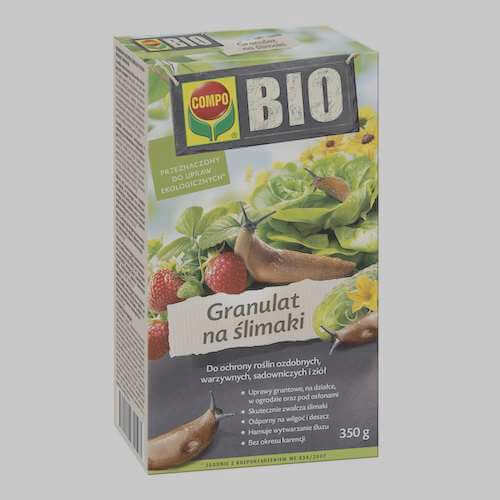 Najskuteczniejszy środek na ślimaki - COMPO BIO COMPO BIO - granulat na ślimaki