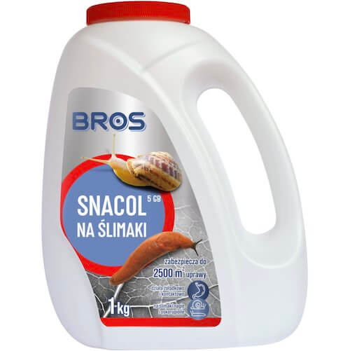 Najskuteczniejszy środek na ślimaki - Snacol 5 GB Bros Snacol 5 GB na ślimaki