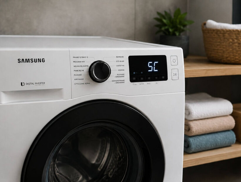 Pralka Samsung – błąd 5C. Co oznacza i jak go naprawić?